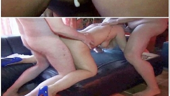 2 Extreme Doggystyle-Creampies! Bis die Fotze überlief!