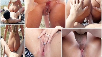 2 Mostersquirts nach Fotzenbesamung am Badesee!