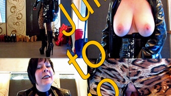 Blank in Lack unterwegs = Mösenprickeln