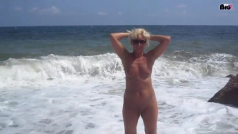 Geile Strandpinklerin