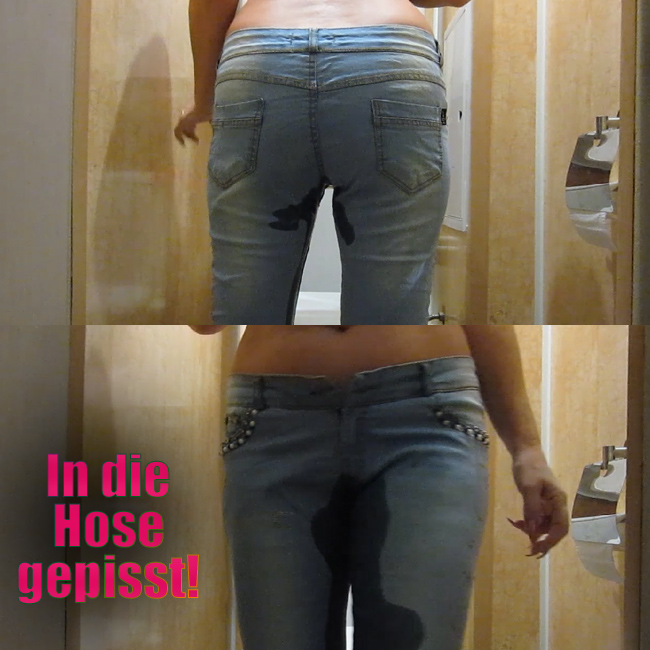 In die Hose gepisst!