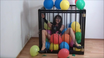 LUFTBALLONS ZERPLATZEN