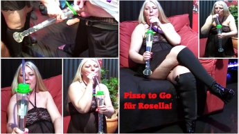Pisse to Go für Rosella!
