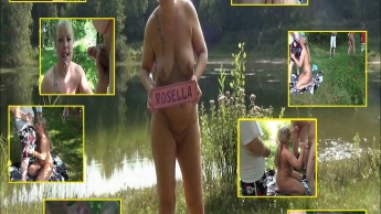 Public am See, Sperma und Pisse geschluckt!