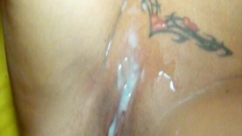 Sperma-Fotze und Squirt!