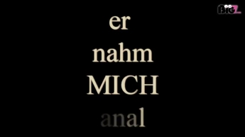 er nahm mich anal
