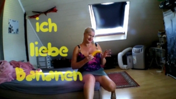 Ich liebe Bananen