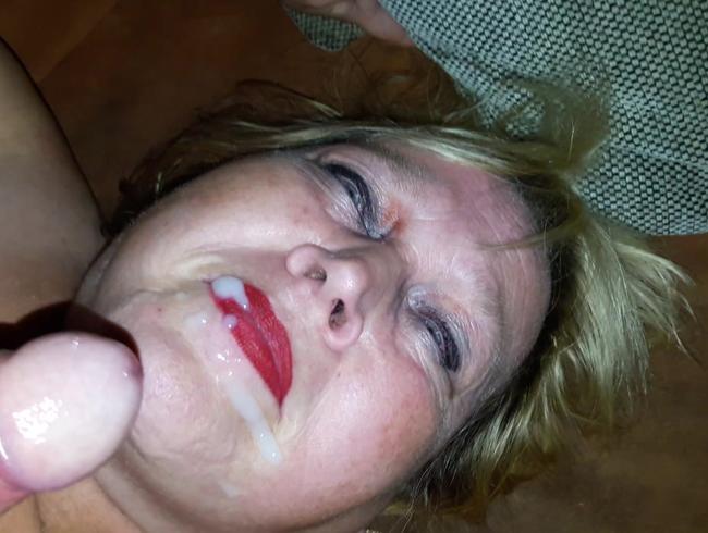 Mir aufs Maul spritzen lassen