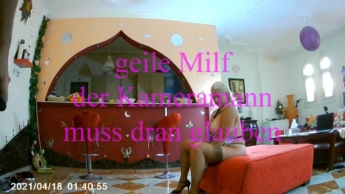geile Milf – der Kameramann musste ran