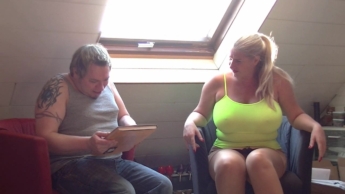 Er war alleine zu Hause