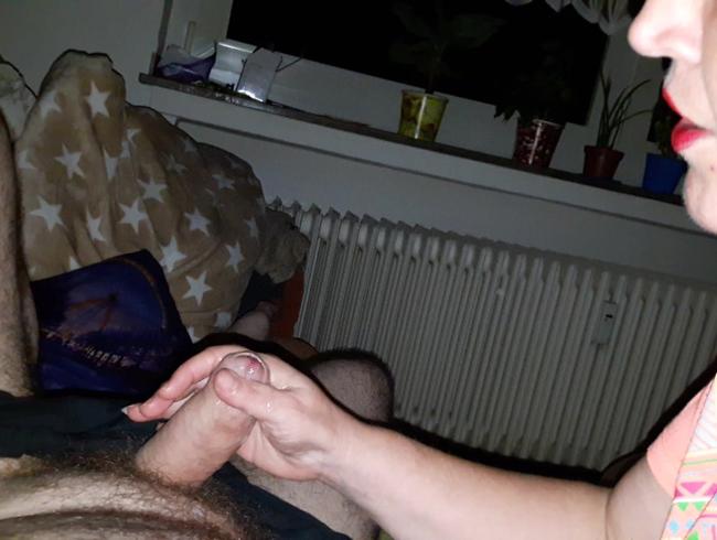 Mit der Hand besorgt