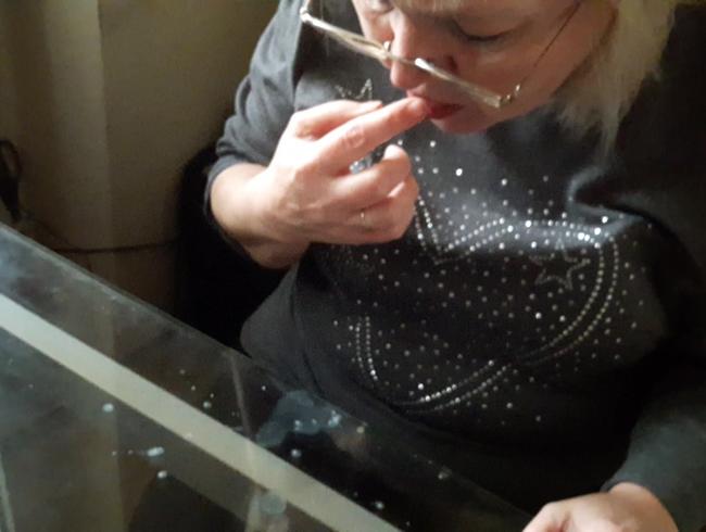 getrocknetes Sperma entdeckt