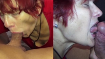 Blasen und schlucken