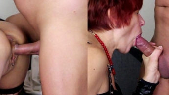 Dreilochfick mit Creampie