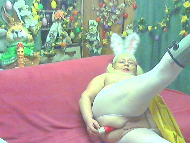 Häschen in Gummischürze