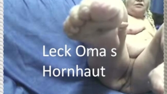 Leck Omas Hornhaut